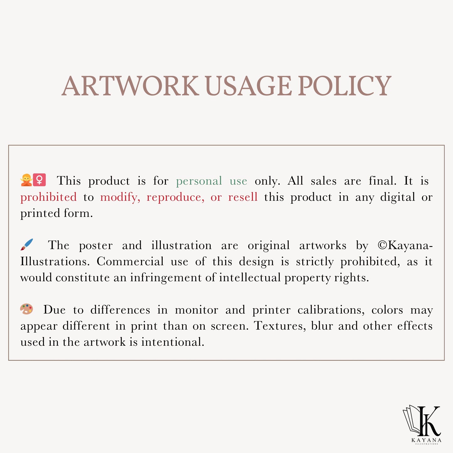 Stained Glass Blue moon poster Kayana Illustrations