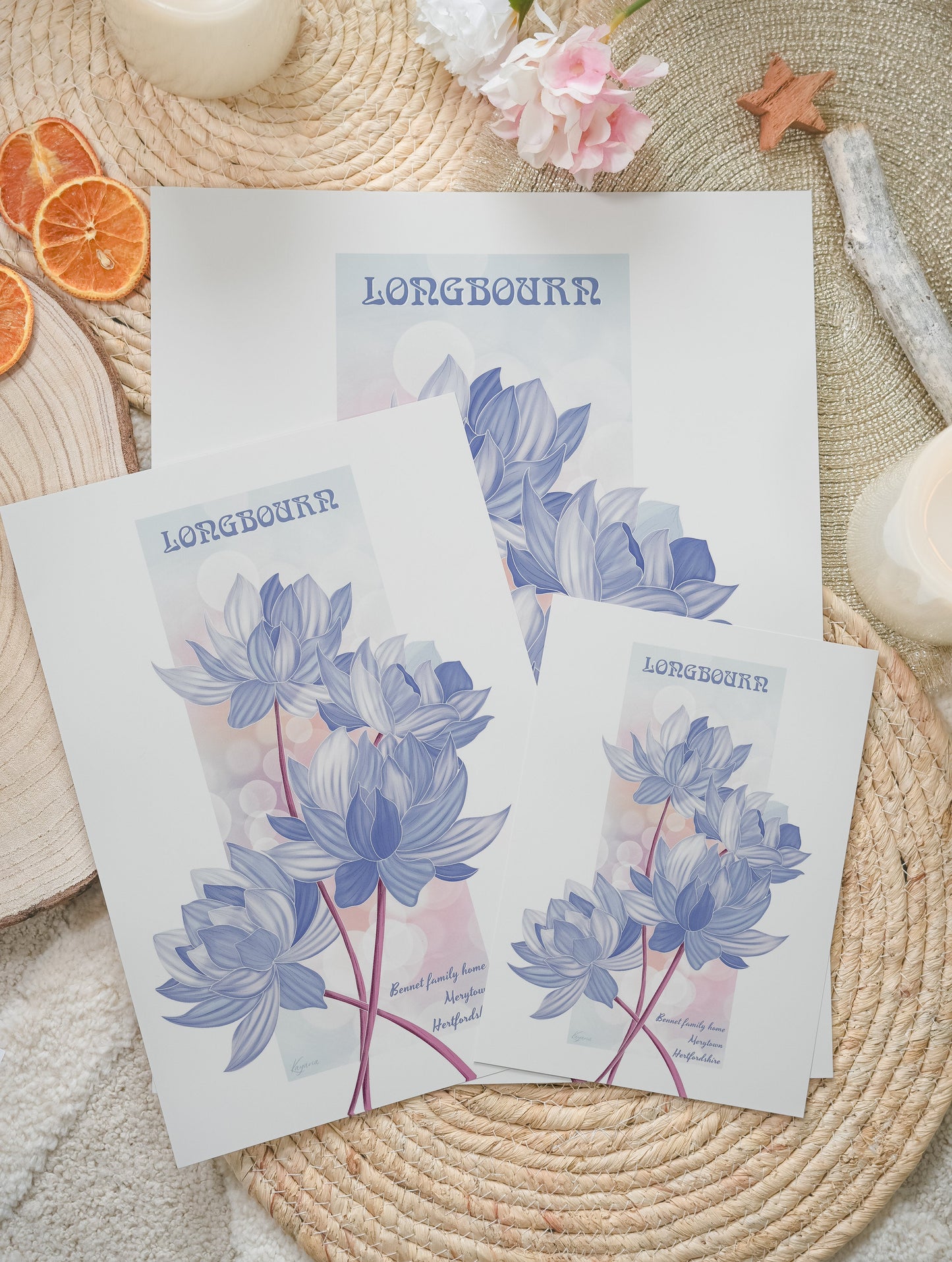 Longbourn - Elizabeth Bennet Pride and Prejudice Kayana Illustrations