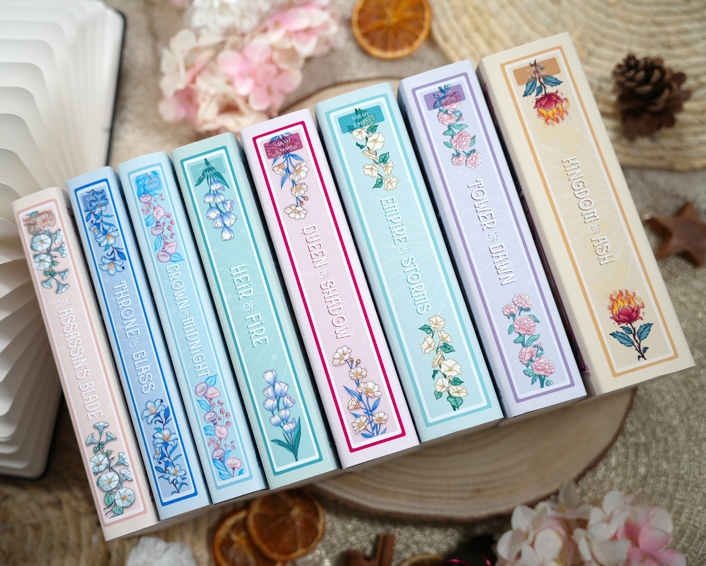 Throne of Glass dust Jacket Kayana Illustrations