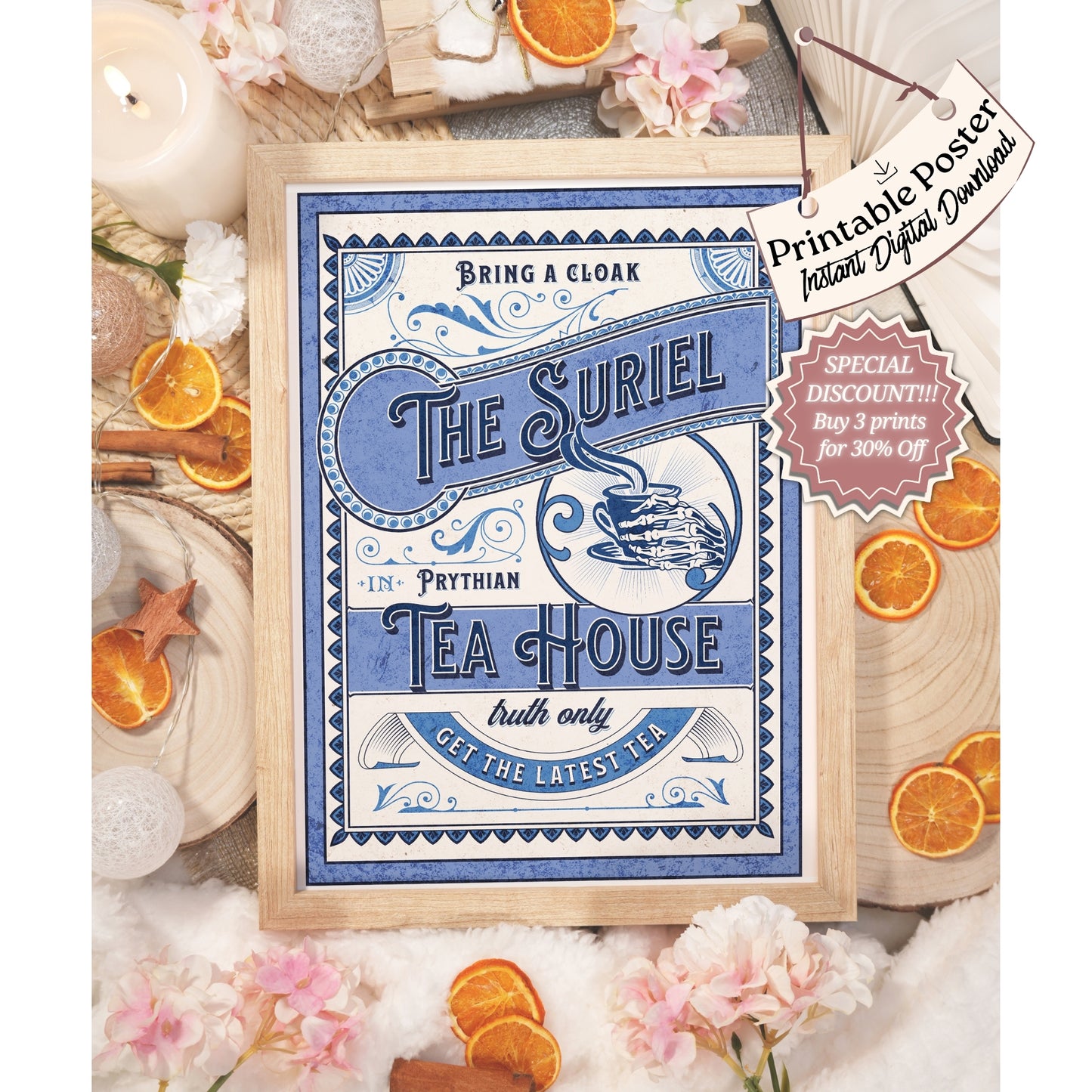 Suriel Tea House Printable decor