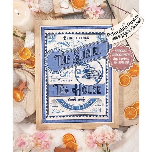 Suriel Tea House Printable decor