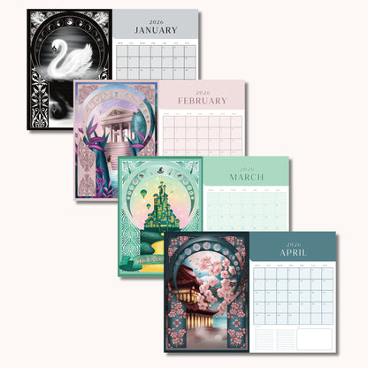 2026 Printable calendar Kayana Illustrations