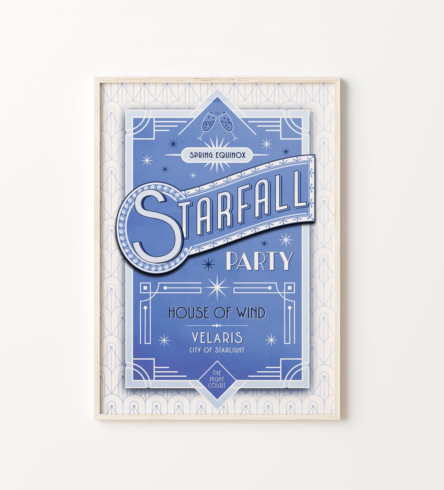 Starfall party Print