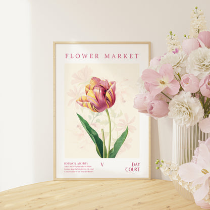 ACOTAR Day Court Flower Market Printable decor