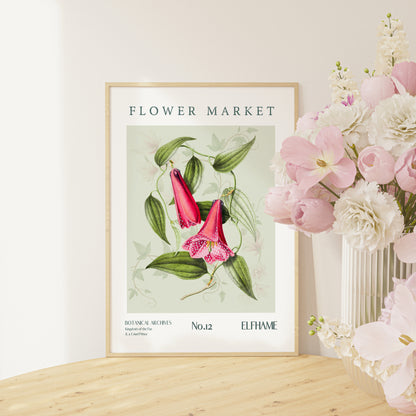 Elfhame fae Realm Flower Market Printable decor