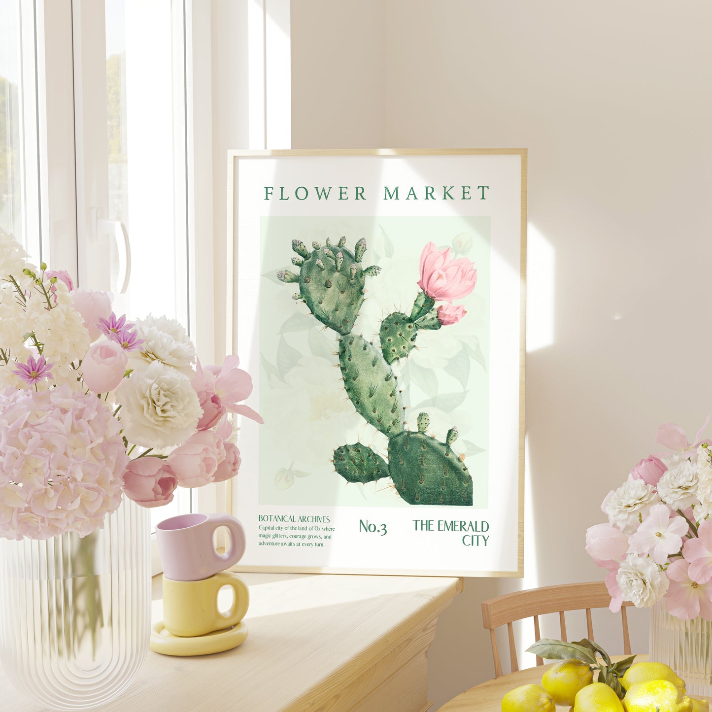 The Emerald City of Oz - Wicked Flower Market Printable decor