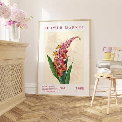 Faerie Flower Market Printable decor