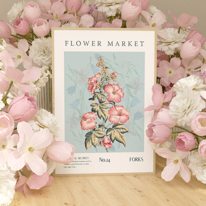 Twilight Flower Market Printable decor