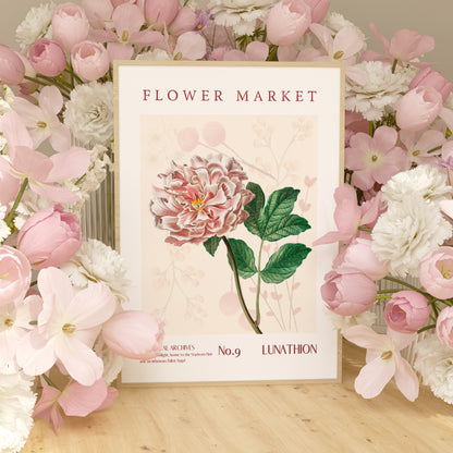 Lunathion Crescent City Flower Market Printable decor