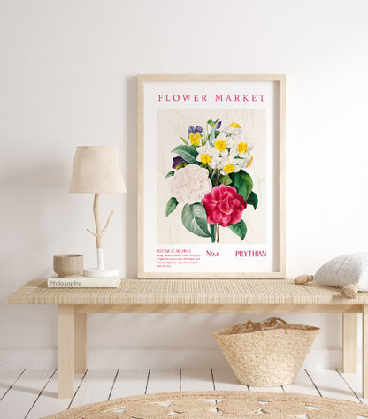 ACOTAR Prythian Flower Market Printable decor