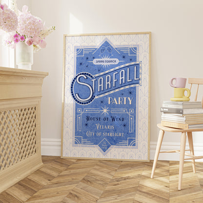 Starfall party ACOTAR Printable decor