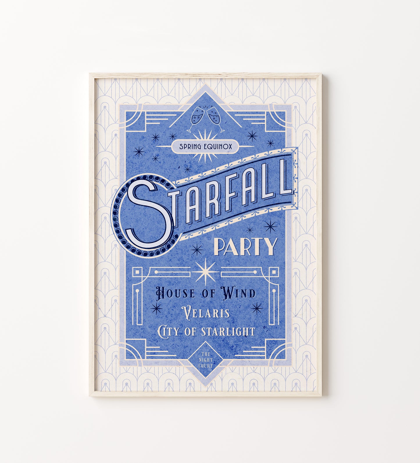 Starfall party ACOTAR Printable decor