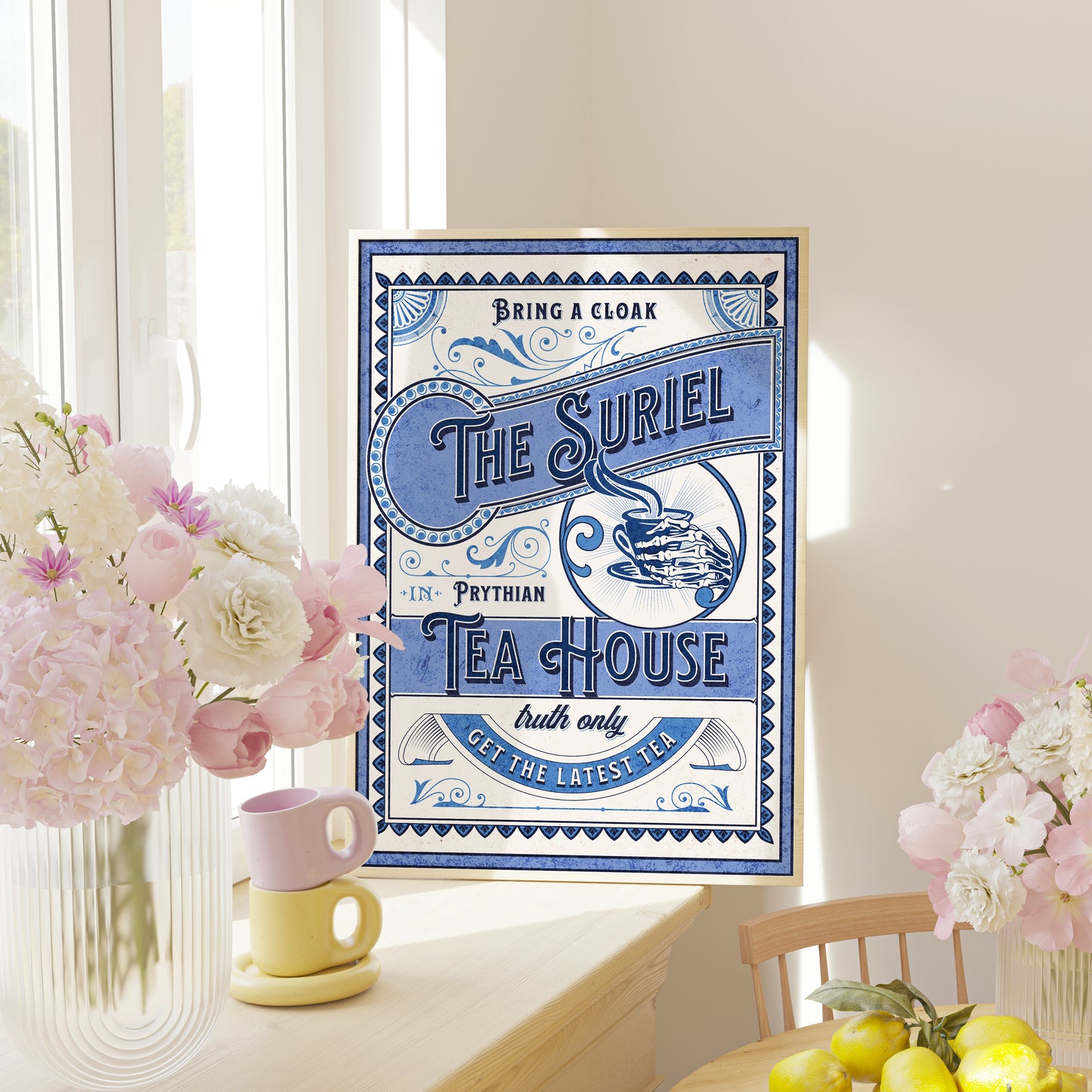 Suriel Tea House Printable decor