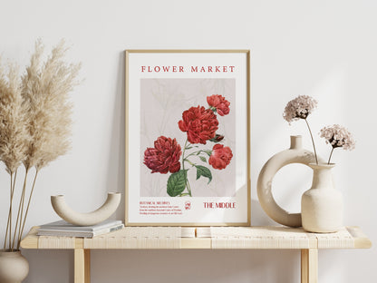 ACOTAR The Middle - Under the Mountain Flower Market Printable decor