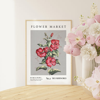 The Underworld Greek Mythology Flower Market Printable decor