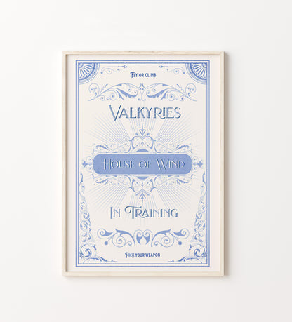 Valkyrie ACOTAR Printable decor