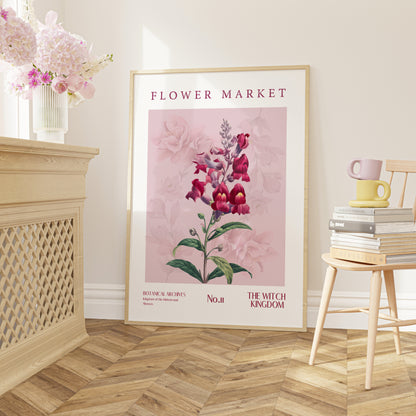 Witch Kingdom Flower Market Printable decor