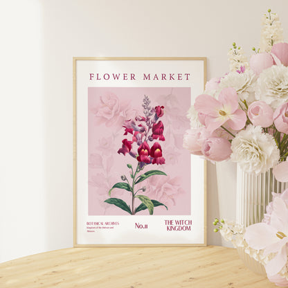 Witch Kingdom Flower Market Printable decor