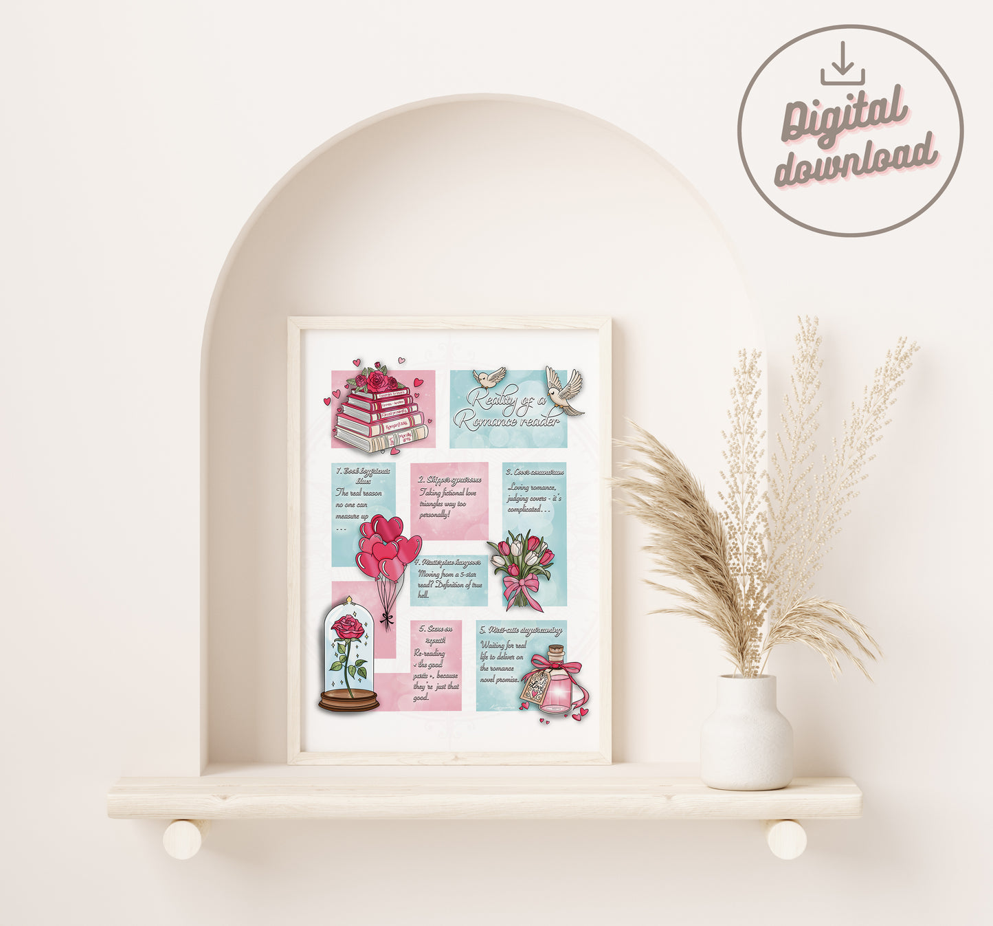 Romance Reader Print